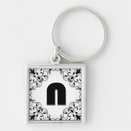 Liebe Buchstaben "N" Schlüsselanhänger