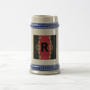 Liebe Buchstaben "R" Bierglas