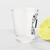 Liebe Buchstaben "R" Schnapsglas (Links)