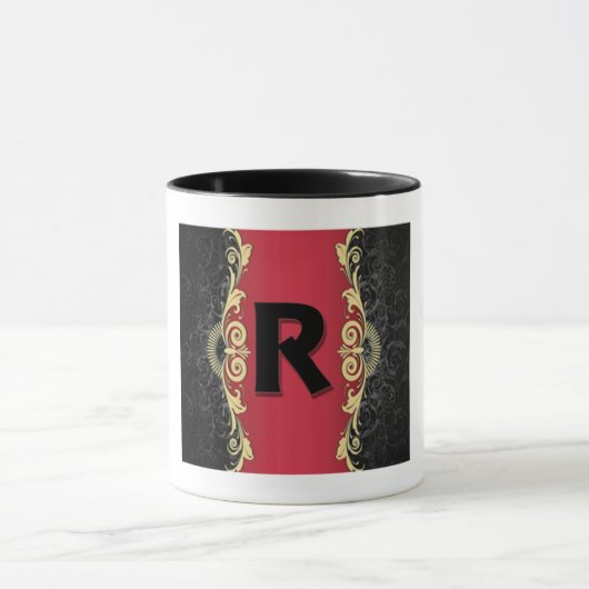 Liebe Buchstaben "R" Tasse (Zentrum)