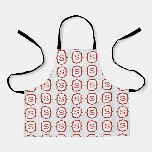 Liebe Buchstaben "S" Schürze (Vorderseite)