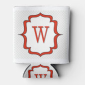 Liebe Buchstaben "W" Dosenkühler (Vorderseite)