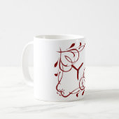 Liebe Buchstaben "Y" Kaffeetasse (Vorderseite Links)