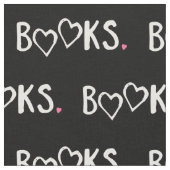 Liebe bucht rosa Herzen Stoff (Nahaufnahme)