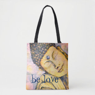 Liebe-Buddhawatercolor-Kunst-Tasche Tasche