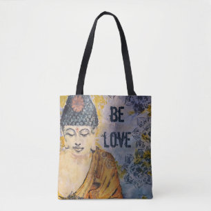 Liebe-Buddhawatercolor-Kunst-Tasche Tasche