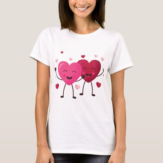 💞 💕 Liebe Buddies: Feierliche 💕 💞 T-Shirt (Vorderseite)