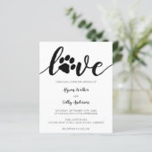 Liebe Budget Nicht-Foto-Paw-Druckzeitschrift Einla (Stehend Vorderseite)