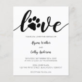 Liebe Budget Nicht-Foto-Paw-Druckzeitschrift Einla (Vorderseite)