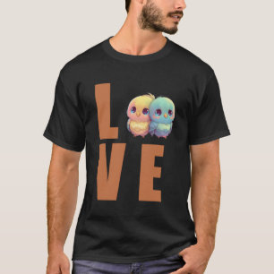 Liebe Budgie Mama Budgerigar Parakeet Bird 1 T-Shirt