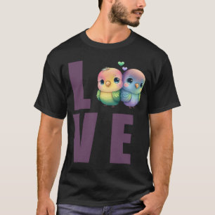 Liebe Budgie Mama Budgerigar Parakeet Bird T-Shirt