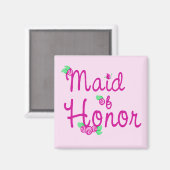 Liebe Buds/ Hochzeit Magnet (Vorderseite/Rückseite)