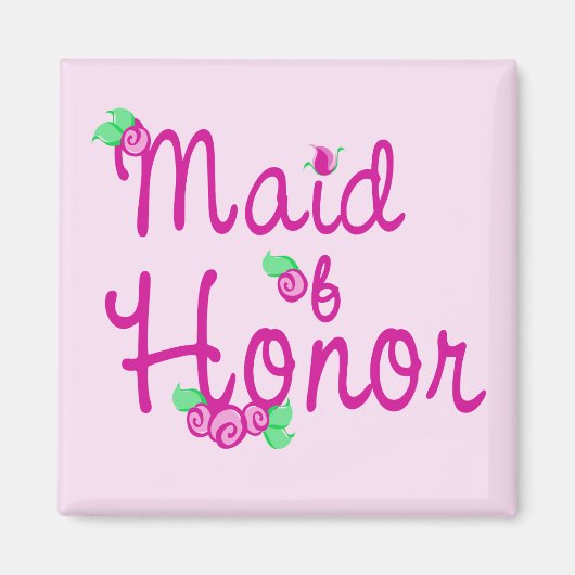 Liebe Buds/ Hochzeit Magnet (Vorne)