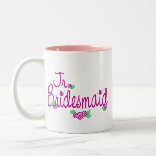 Liebe Buds/Hochzeiten Zweifarbige Tasse (Links)