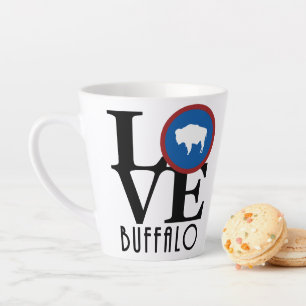 LIEBE Buffalo Wyoming Milchtasse