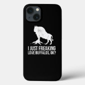 Liebe Buffaloes Buffalo Kostüme Liebe Bison Case-Mate iPhone Hülle (Rückseite)