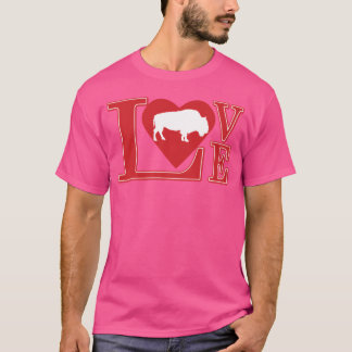 Liebe Büffel lustig T-Shirt