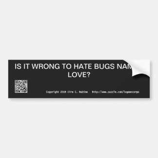 Liebe Bug Autoaufkleber