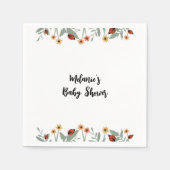 Liebe Bug Baby Dusche Napkins Serviette (Vorderseite)