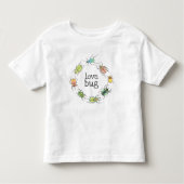 Liebe Bug Beetles Girls Kleinkind T-shirt (Vorderseite)