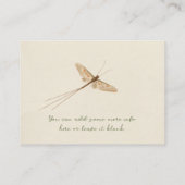 Liebe Bug Books für Babydusche Einsteckkarte Begleitkarte (Rückseite)