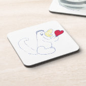 Liebe Bug Cork Untersetzer (Linke Seite)