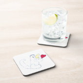 Liebe Bug Cork Untersetzer (Rechte Seite)