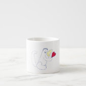 Liebe Bug Espresso Tasse (Vorderseite)