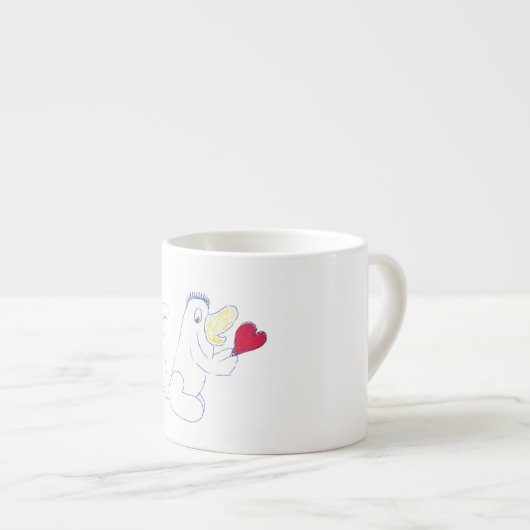 Liebe Bug Espresso Tasse (Vorderseite Rechts)