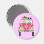 Liebe Bug Frog Designmagnete für Froschsammler Magnet (Vorderseite/Rückseite)
