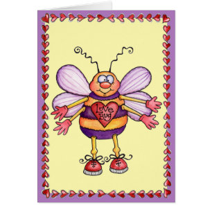 Liebe Bug - Grußkarte