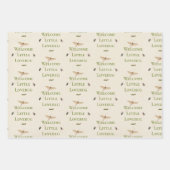 Liebe Bug Insect Babydusche Geschenkpapier Set (Vorderseite 3)