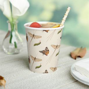 Liebe Bug Insect Whimsical Pappbecher