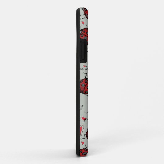 Liebe-Bug-Insekt Case-Mate iPhone Hülle (Hinten/Rechts)