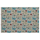 Liebe-Bug-Insekt-Illustrationsmuster Stoff (Fat Quarter (45,7 x 55,9 cm))