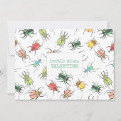 Liebe Bug Käfer Bergsee Feiertagskarte (Vorderseite)