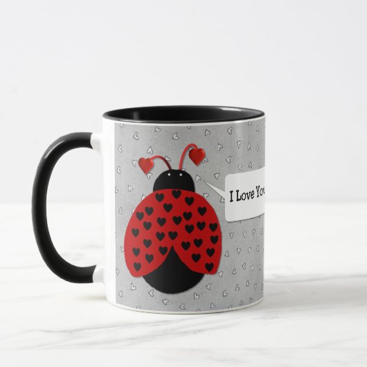 Liebe Bug Kaffee Tasse (Links)