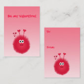 Liebe Bug Kids' Valentine's Day Cards Mitteilungskarte (Vorne/Hinten)