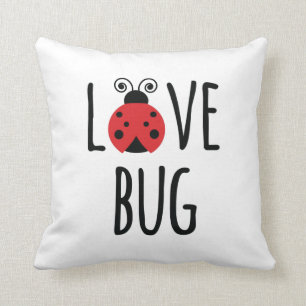 Liebe Bug Kissen