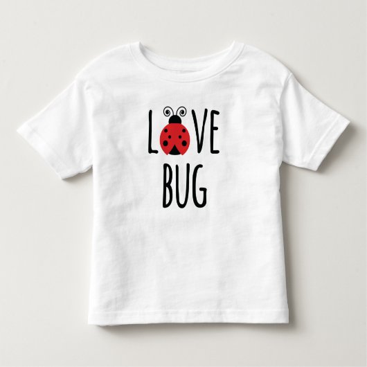 Liebe Bug Kleinkind T-shirt (Vorderseite)