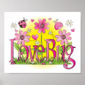Liebe Bug Lady Bug Girls Mauer Poster (Vorne)