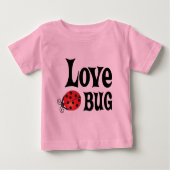 Liebe Bug - Ladybug Baby T-shirt (Vorderseite)