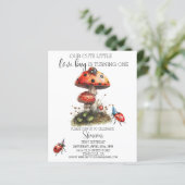 Liebe Bug Ladybug Geburtstagsparty (Stehend Vorderseite)