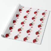 Liebe Bug Ladybug Geschenkpapier (Ungerollt)