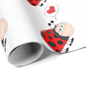 Liebe Bug Ladybug Geschenkpapier (Rolleneckpunkt)