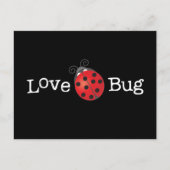 Liebe Bug - Ladybug Postkarte (Vorderseite)