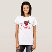 Liebe Bug Ladybug Red T - Shirt (Vorne ganz)