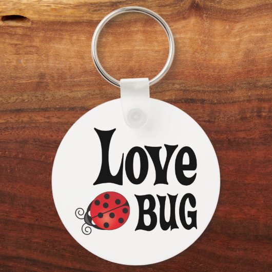 Liebe Bug - Ladybug Schlüsselanhänger (Vorderseite)
