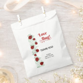 Liebe Bug Minimalistisch Baby Dusche Geschenktütchen (Ausgeschnitten)