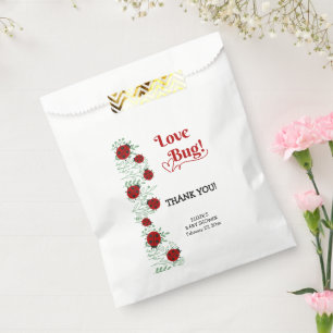 Liebe Bug Minimalistisch Baby Dusche Geschenktütchen